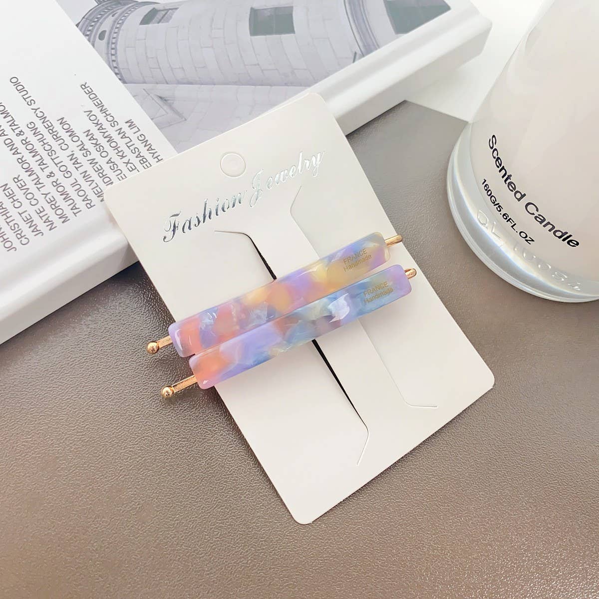 ACCITY Hair Clip Side Bang Clip Hair Pin - Multiple Colors Side Bang Clip Hair Pin - Multiple Colors