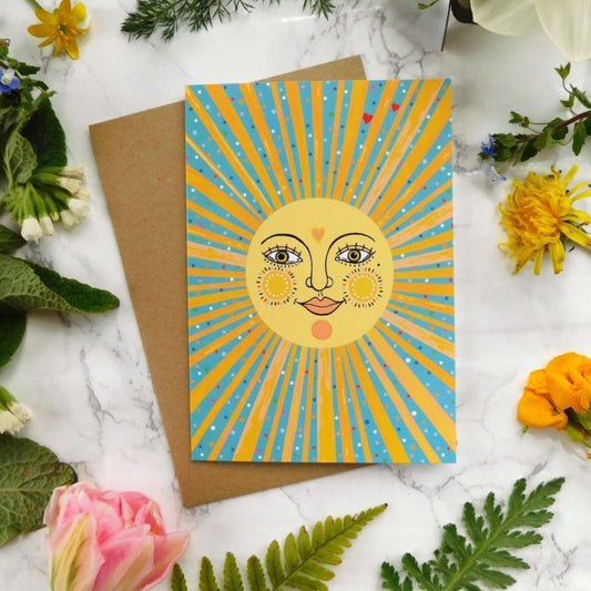 Mystical Sky Studio Sunshine Greeting Card