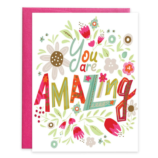 Gina B Designs Cards Amazing Floral Thank You Card 85821662 Amazing Floral Thank You Card
