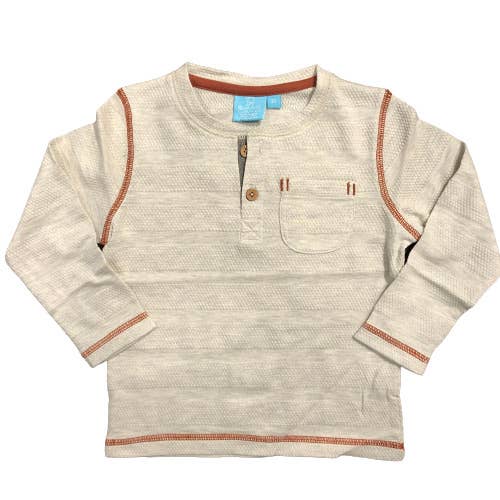 Bear Camp Harper Textured Henley - Multiple Colors