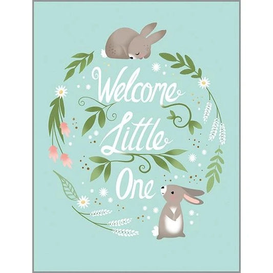 Gina B Designs Little Bunnies Baby Card