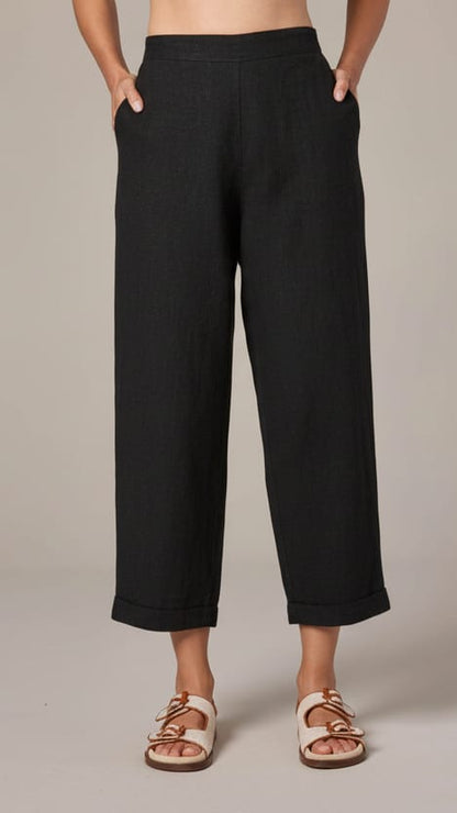 Cut Loose Pants Cut Loose Crosshatch Crop Wide Leg Pant - Multiple Colors 68324062 Cut Loose Crosshatch Crop Wide Leg Pant - Multiple Colors