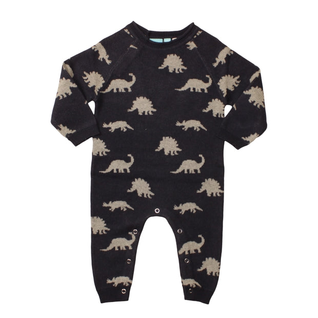 Bear Camp Dino Sweater Romper