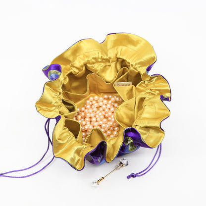 Brocade Jewelry Pouch - Multiple Patterns
