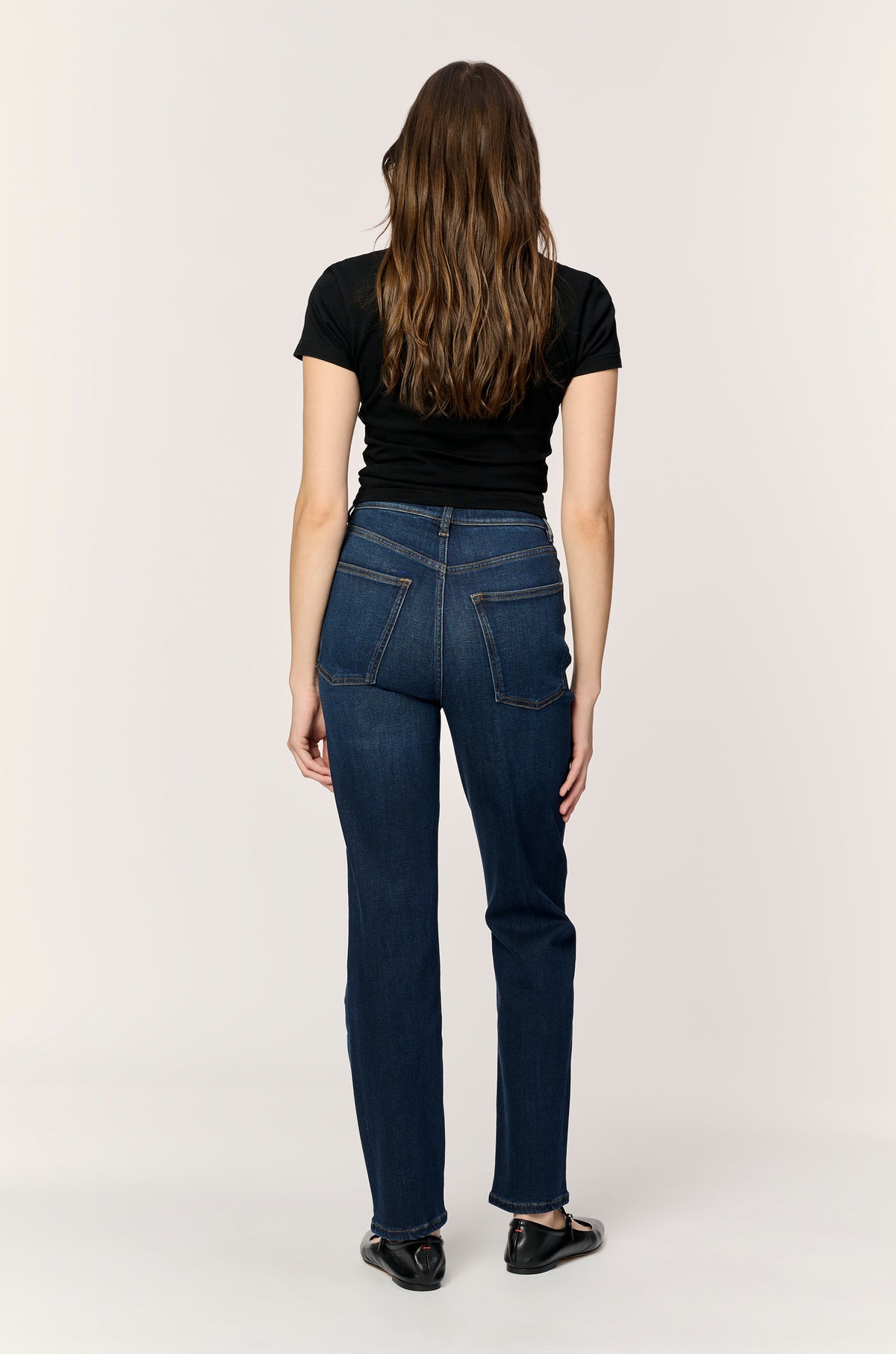 Warp & Weft Ase Stretch Straight Denim Pant - Multiple Colors