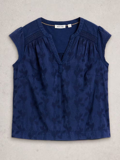 White Stuff Tops Amelia Embroidery Top Amelia Embroidery Top