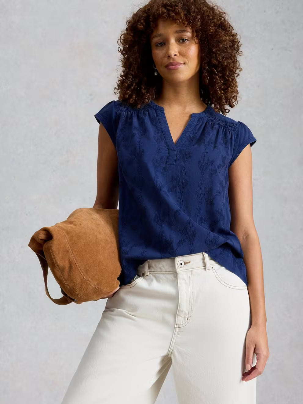 White Stuff Tops Amelia Embroidery Top 48756446 Amelia Embroidery Top