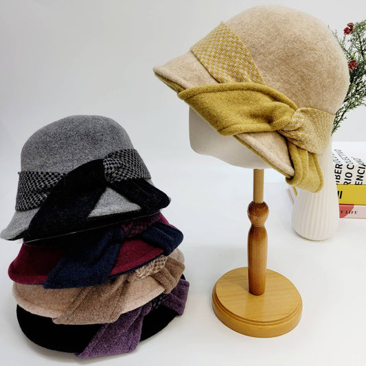 Comfortarians Bungee Bucket Hat with Ribbon - Multiple Colors