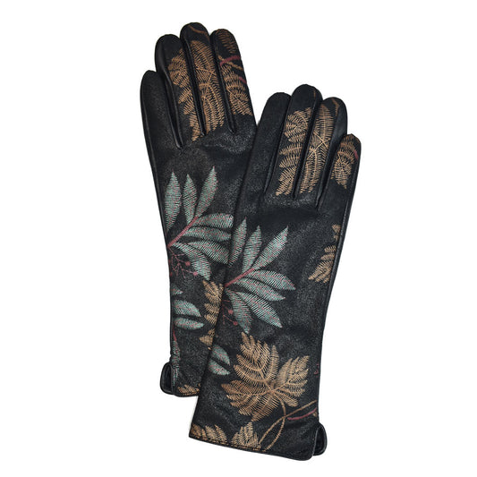 Dupatta Sycamore Metallic Leather Gloves