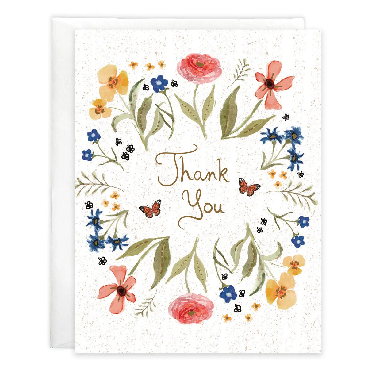 Gina B Designs Cards Gina B Designs Flowers All Around Thank You Card Gina B Designs Flowers All Around Thank You Card