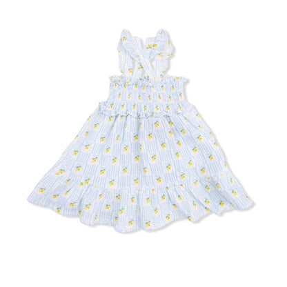 Angel Dear Children's Clothing Angel Dear Smocked Ruffle Sundress with Bloomers Angel Dear Smocked Ruffle Sundress with Bloomers