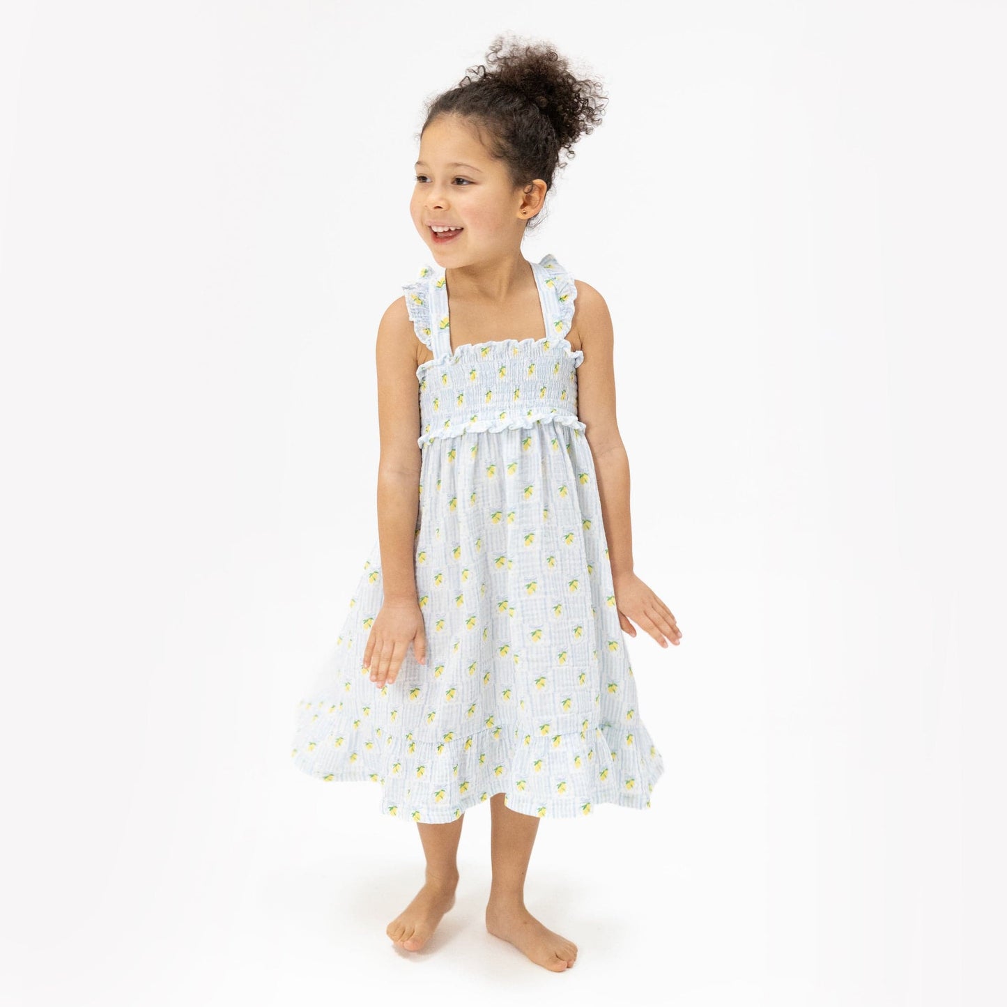 Angel Dear Children's Clothing Angel Dear Smocked Ruffle Sundress with Bloomers Angel Dear Smocked Ruffle Sundress with Bloomers