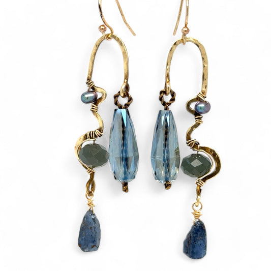 Art By Any Means Pouring Water Earrings
