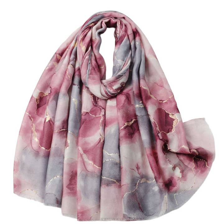 Funkyrel Limited Scarves Shimmer Print Scarf - Multiple Colors 56182494 Shimmer Print Scarf - Multiple Colors