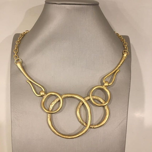 Volare Gold Plated Necklace - #2V8G