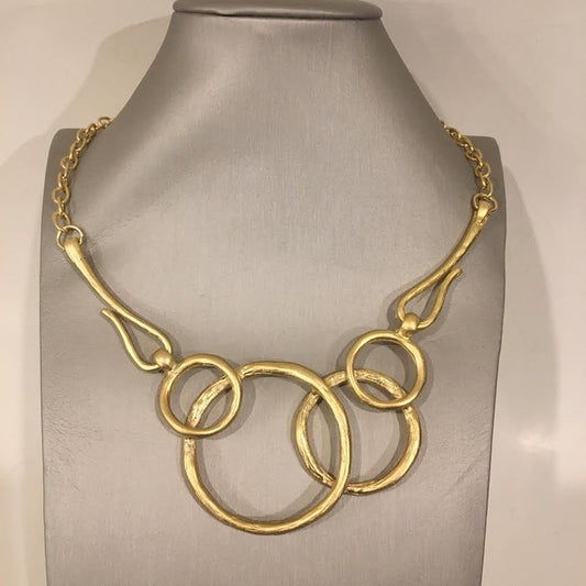 Volare Gold Plated Necklace - #2V8G