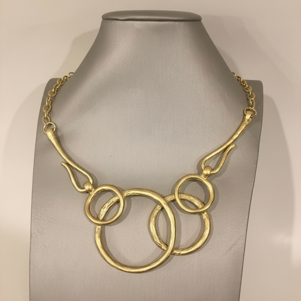 Volare Gold Plated Necklace - #2V8G