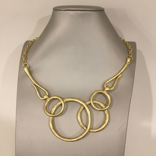 Volare Gold Plated Necklace - #2V8G