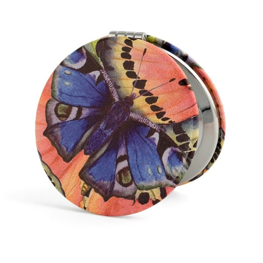 Value Arts Butterfly Travel Compact Mirror