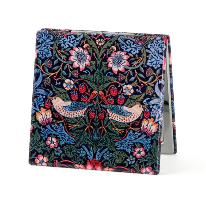 Value Arts Strawberry Thief Compact Travel Mirror
