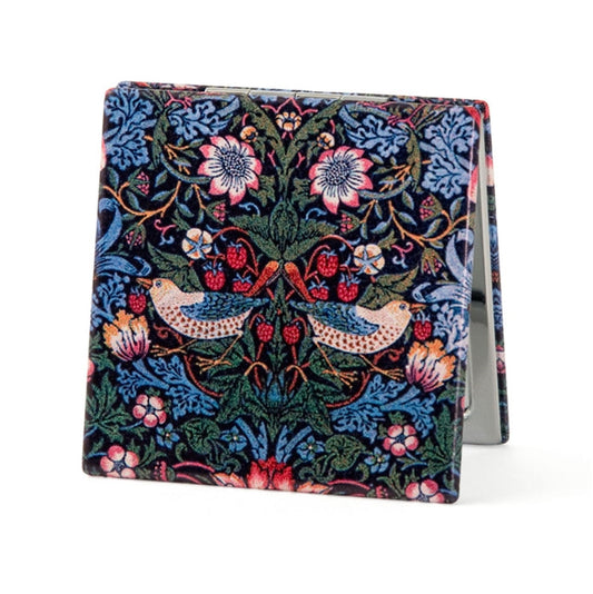 Value Arts Strawberry Thief Compact Travel Mirror