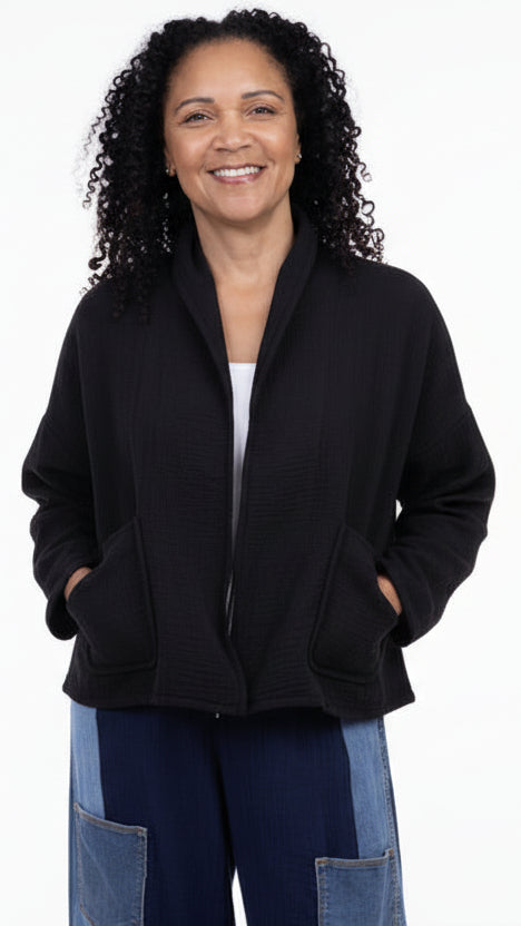 Shannon Passero Cotton Gauze August Jacket