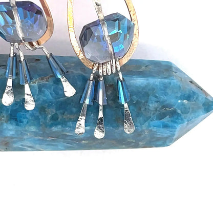 Art By Any Means Crystal Flutter Earrings