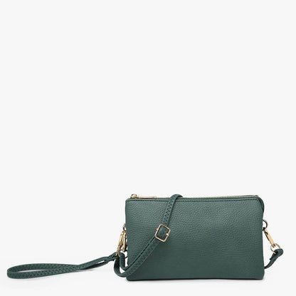 Jen & Co Riley Vegan Leather Crossbody - Multiple Colors