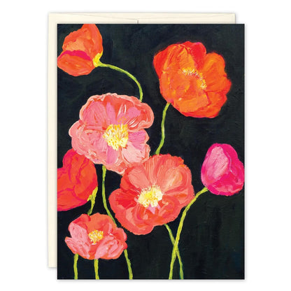 Biely & Shoaf Cards Orange Poppies Birthday Card 72209374 Orange Poppies Birthday Card
