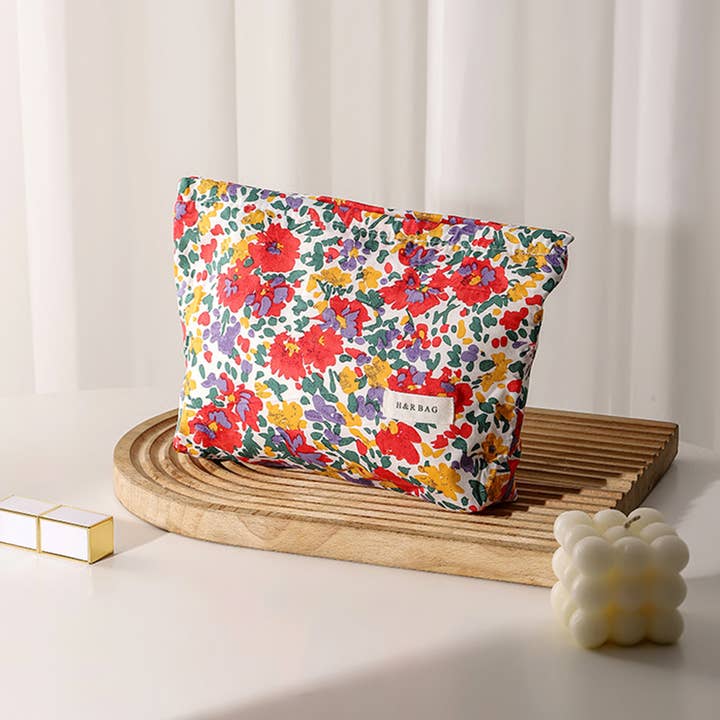 ACCITY Jewelry Box Floral Makeup Puch - Multiple Prints Floral Makeup Puch - Multiple Prints