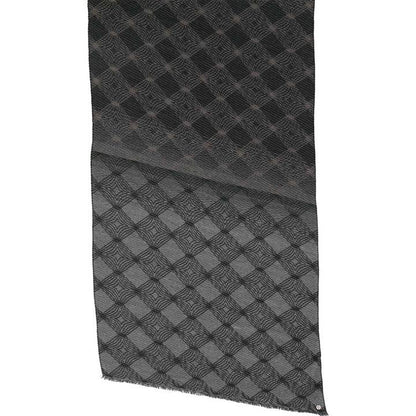 Fraas Geo Metallic Plisse Scarf