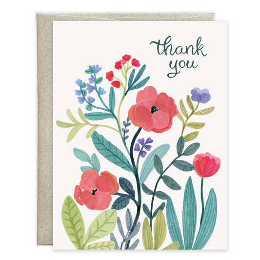 Gina B Designs Secret Garden Blank Note Card