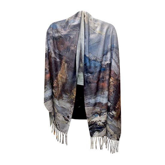 Mediterranean Concepts Scarves Med. Concepts Reversible Winter & Storm Shawl 65733342 Med. Concepts Reversible Winter & Storm Shawl