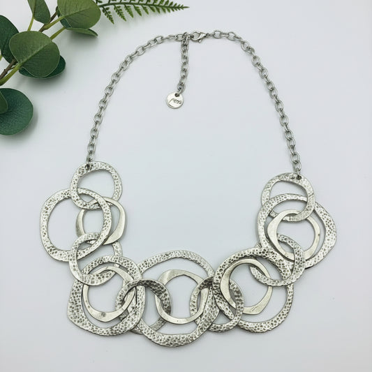 Volare Necklaces Volare Eternal Circles Necklace - #2KZ175 39454942 Volare Eternal Circles Necklace - #2KZ175