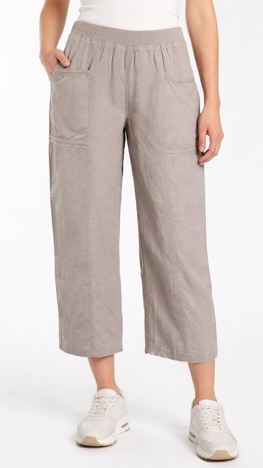 Escape by Habitat Pants Escape Lake Washed Linen Beach Flood Pant - Multiple Colors 22840030 Escape Lake Washed Linen Beach Flood Pant - Multiple Colors
