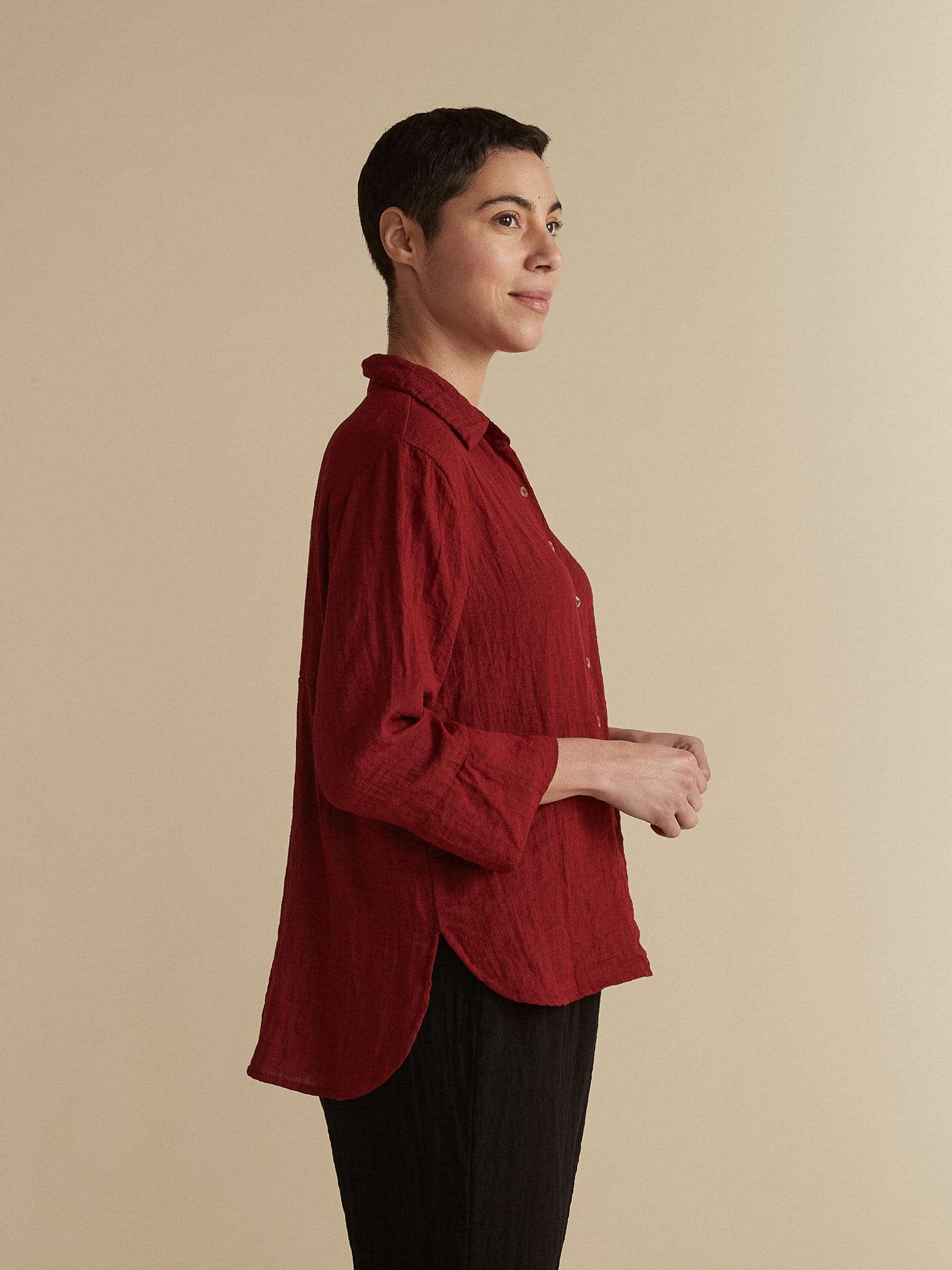 Cut Loose Blouses Cut Loose Parachute Crop Easy Shirt - Multiple Colors Cut Loose Parachute Crop Easy Shirt - Multiple Colors