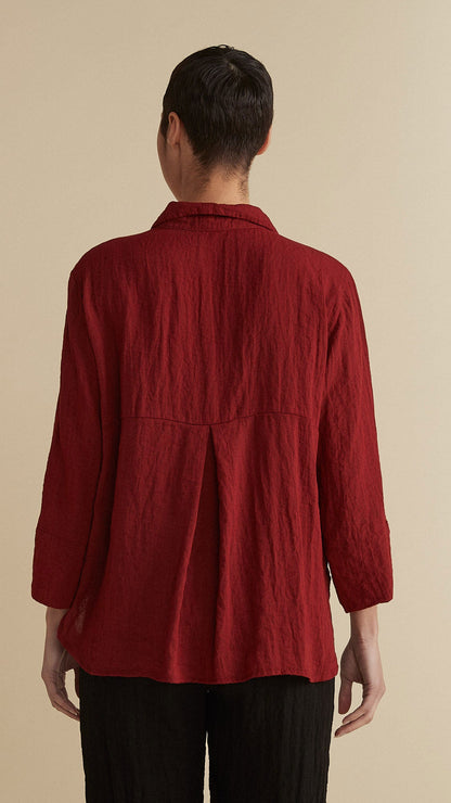 Cut Loose Parachute Crop Easy Shirt - Multiple Colors