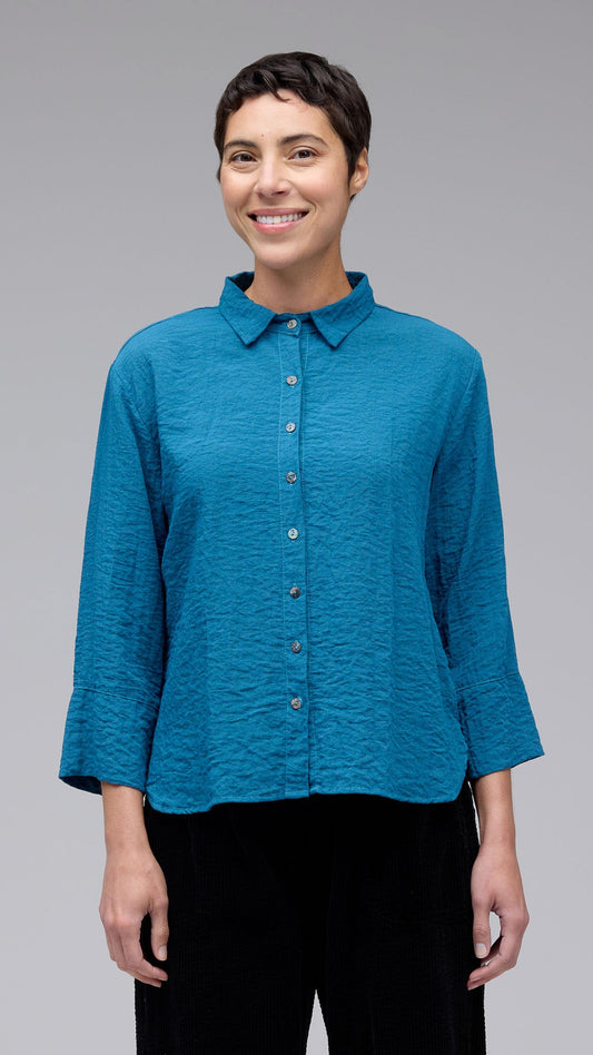 Cut Loose Parachute Crop Easy Shirt - Multiple Colors