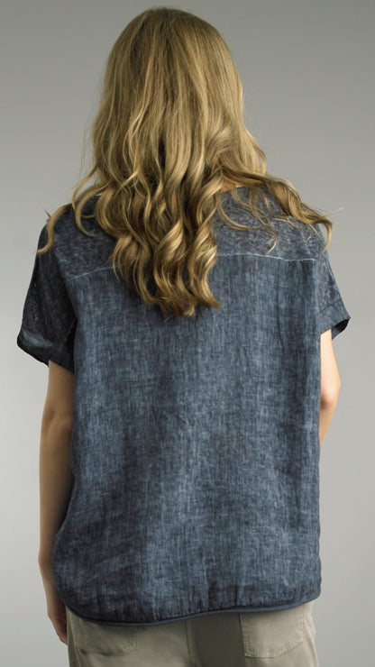 Tempo Paris Tees Tempo Paris Short Sleeve V-Neck Tee Tempo Paris Short Sleeve V-Neck Tee