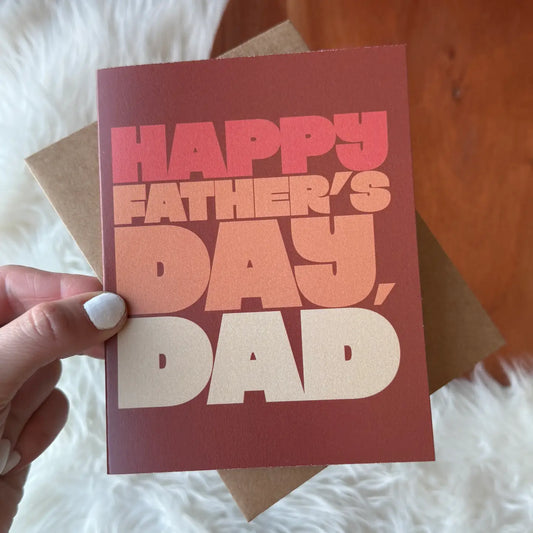 Big Moods Cards Happy Father's Day, Dad Greeting Card 02338526 Happy Father's Day, Dad Greeting Card