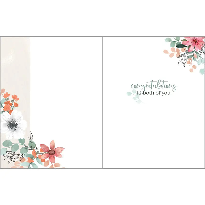 Gina B Designs Cards Wedding Wreath Wedding Greeting Card 08923102 Wedding Wreath Wedding Greeting Card