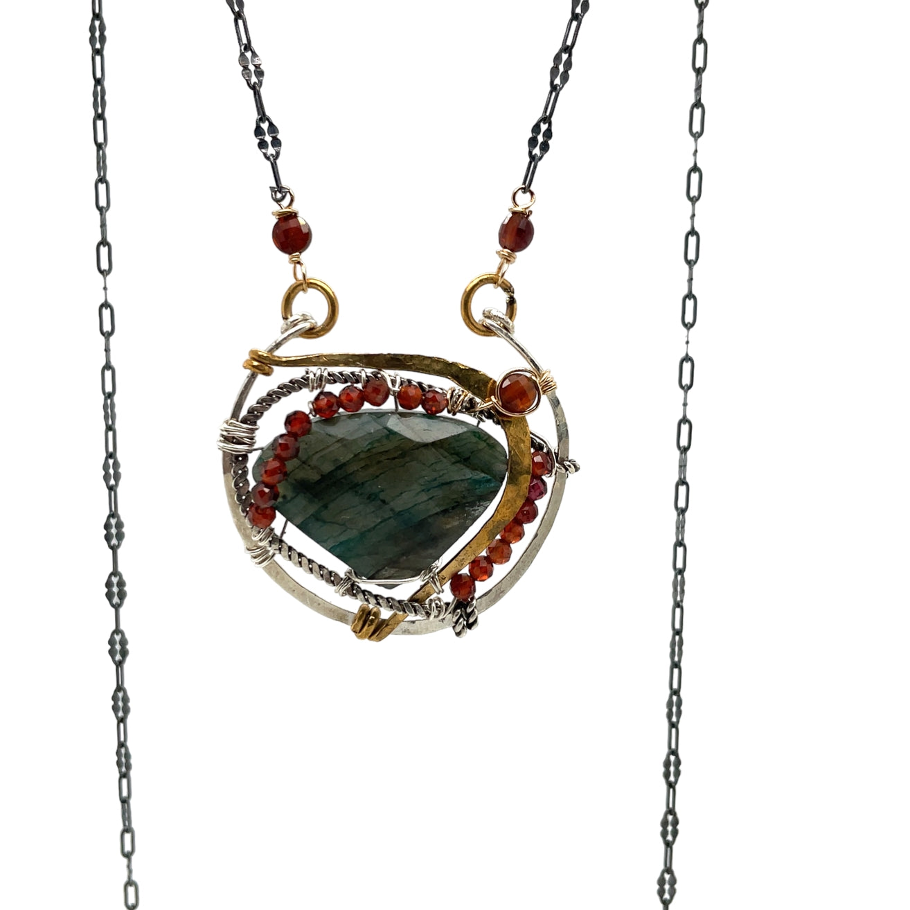 Art By Any Means Cinnamon Labradorite Necklace