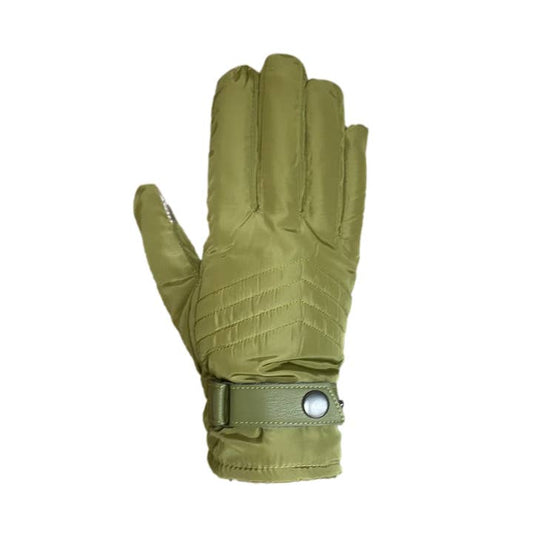 Sterling Quilted Ladies Gloves with Strap Detail - Multiple Colors