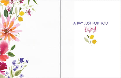 Gina B Designs Flowers Bloom Mother's Day Card