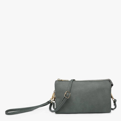 Jen & Co Riley Vegan Leather Crossbody - Multiple Colors
