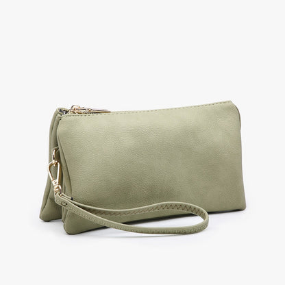 Jen & Co Riley Vegan Leather Crossbody - Multiple Colors
