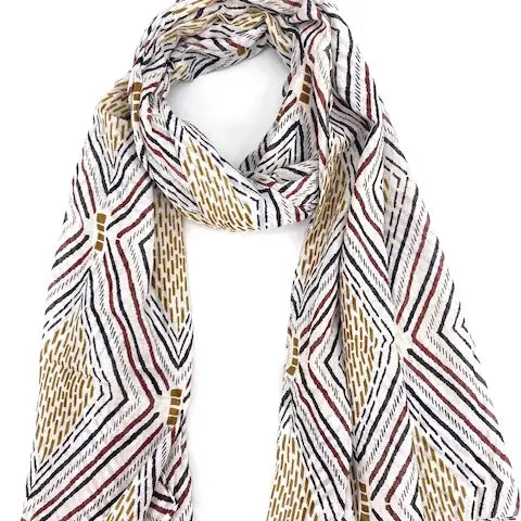 Maison Unik Cotton Scarf
