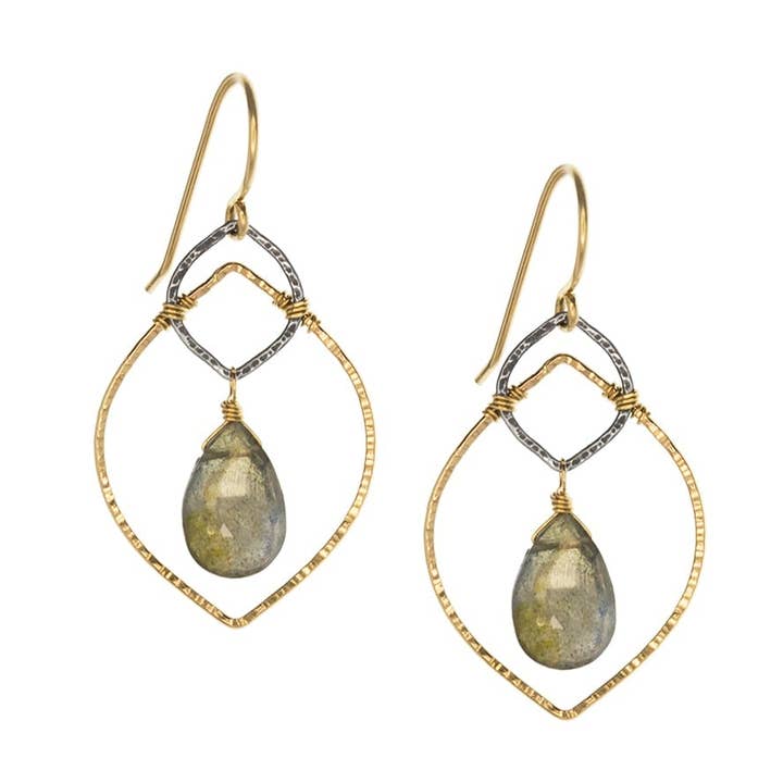 Laura J Designs Earrings Laura J Designs Labradorite Twilight Earrings 23482334 Laura J Designs Labradorite Twilight Earrings
