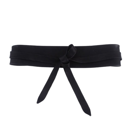 Most Wanted Belts Tie-On Waist Cinching Obi Wrap Belt - Multiple Colors 69684190 Tie-On Waist Cinching Obi Wrap Belt - Multiple Colors