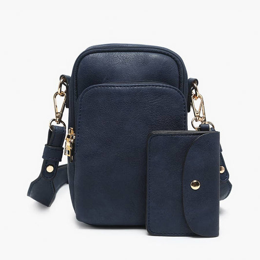 Jen & Co Parker 3 Compartment Crossbody - Multiple Colors